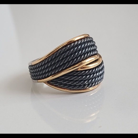 David Yurman Jewelry - David Yurman Origami Crossover Ring.